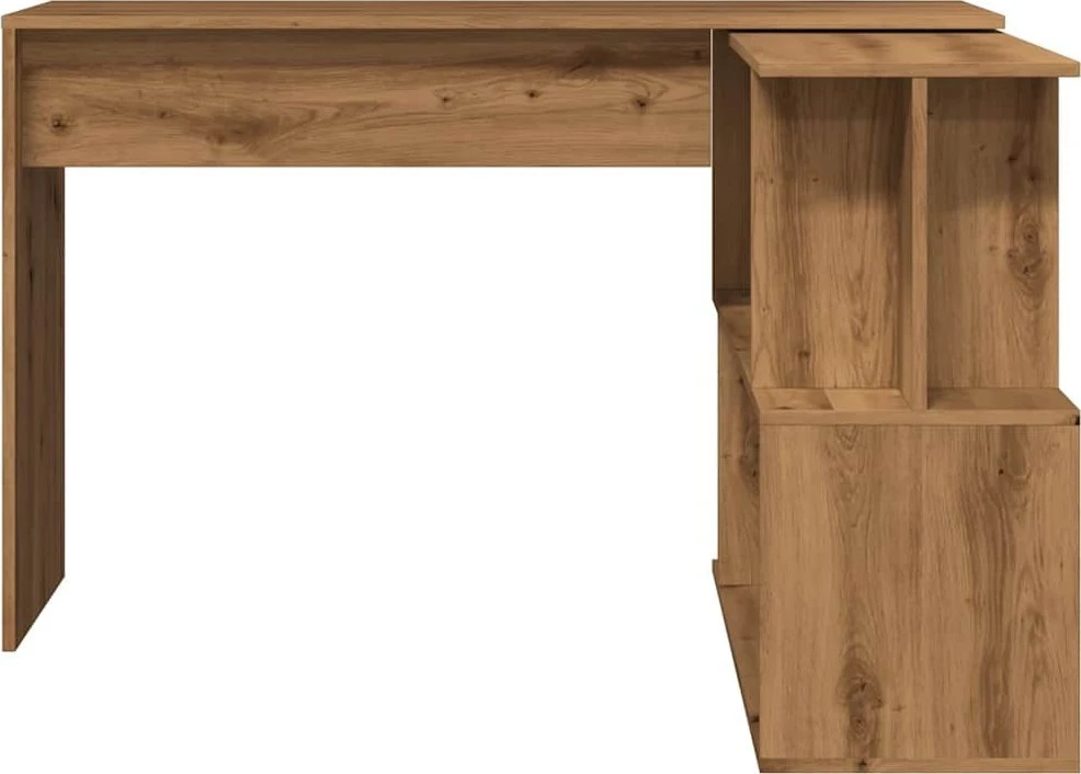 Kampinis rašomasis stalas, artisano, 200,5x50x76cm, mediena