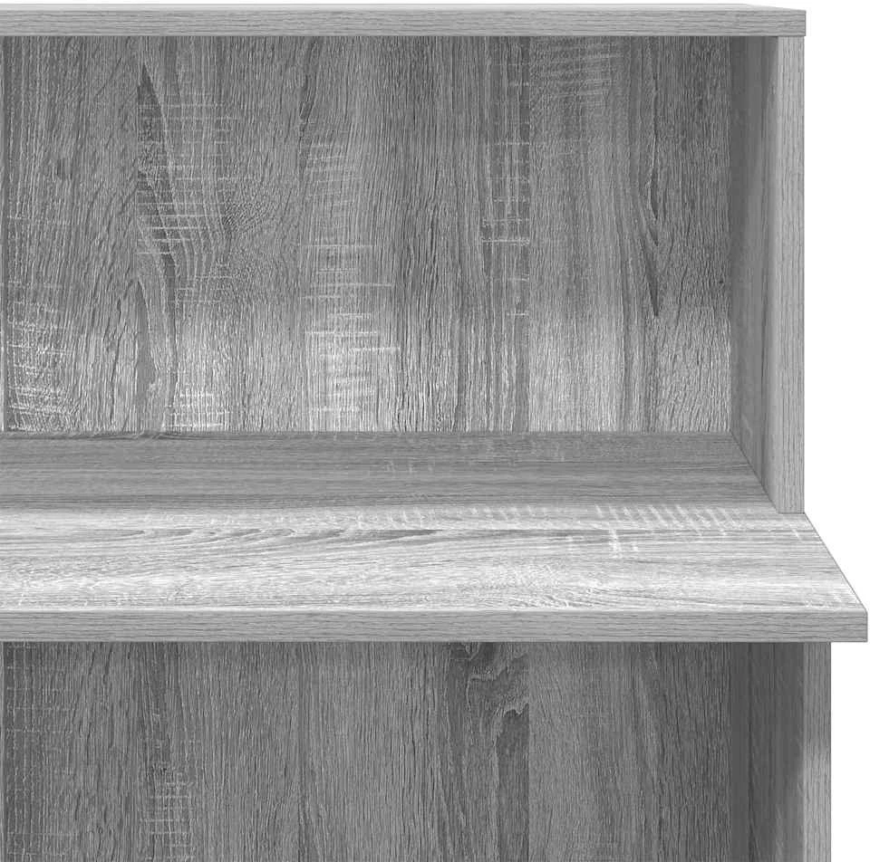 Registratūra, pilkas ąžuolo, 100x50x103,5 cm, apdirbta mediena