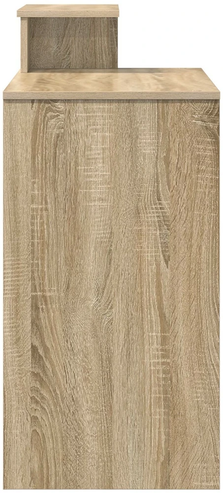 Stalas Sonoma ąžuolas 106 x 41 x 88.5 cm Apdirbta mediena