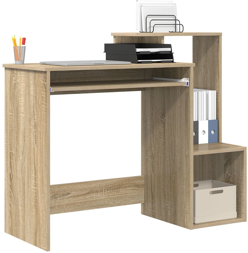 Stalas Sonoma ąžuolas 106 x 41 x 88.5 cm Apdirbta mediena