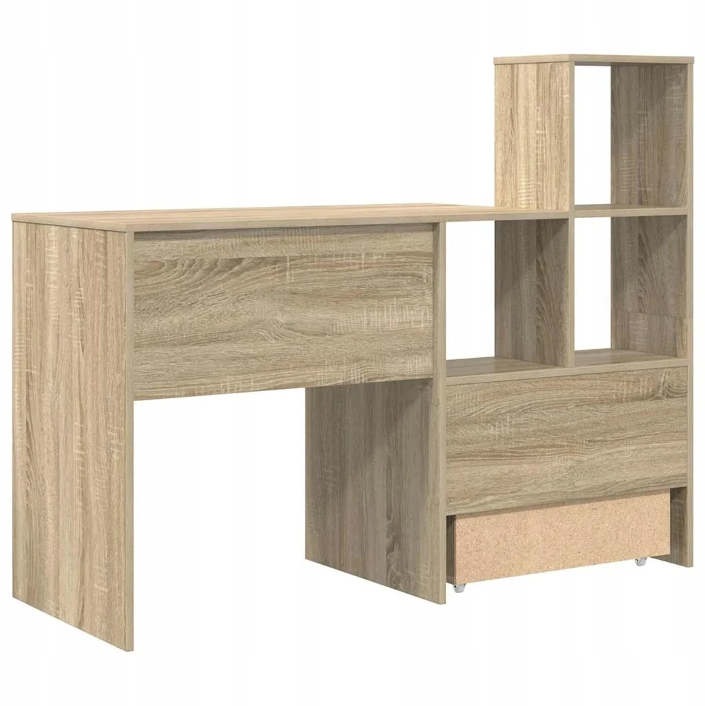 Stalas Sonoma ąžuolas Apdirbta mediena 131,5 x 50 x 106,5 cm