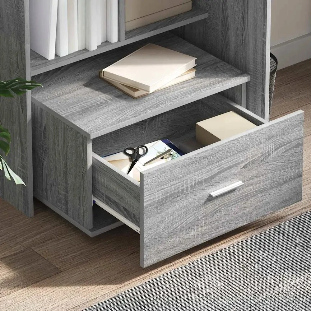 Stalas Pilkas Sonoma Apdirbta mediena 131,5 x 50 x 106,5 cm