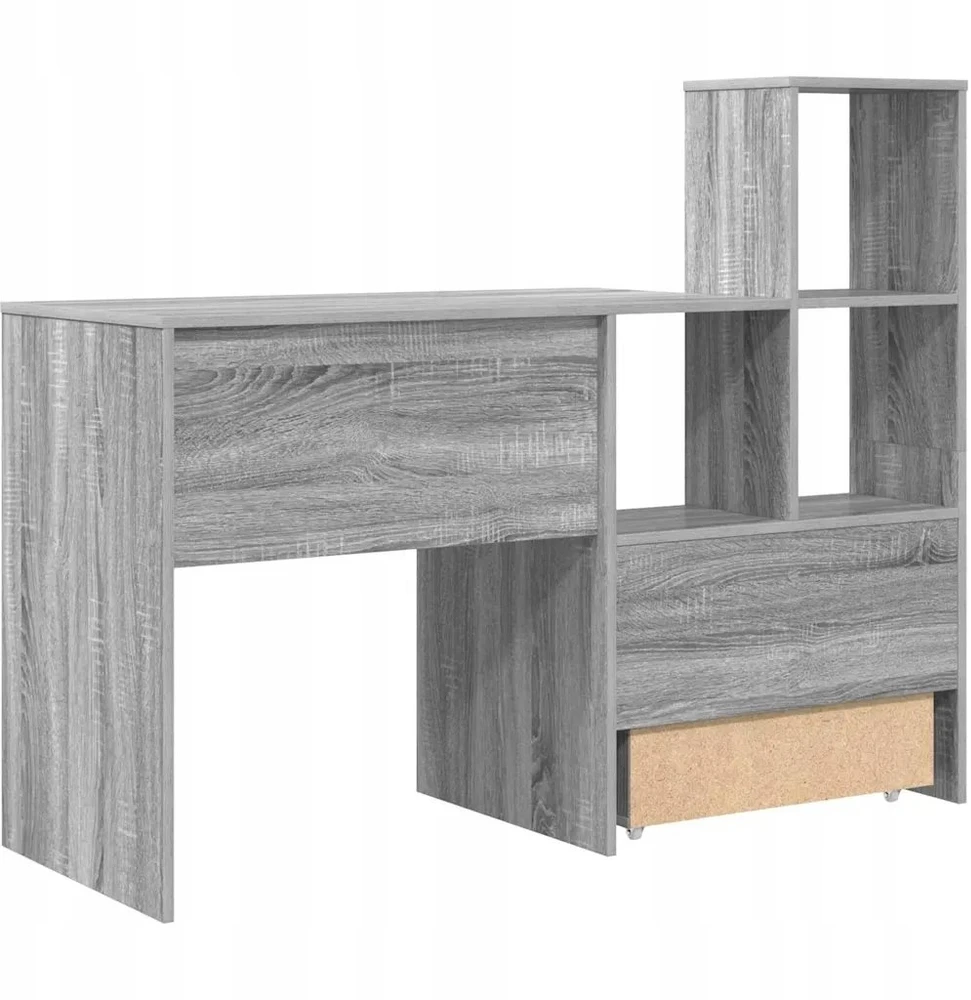 Stalas Pilkas Sonoma Apdirbta mediena 131,5 x 50 x 106,5 cm