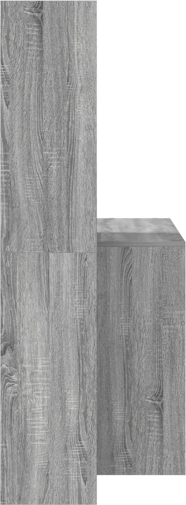 Stalas Pilkas Sonoma 138,5 x 55 x 143 cm Apdirbta mediena