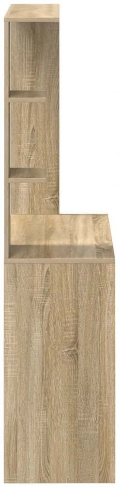 Stalas Sonoma ąžuolas Apdirbta mediena 78,5 x 37 x 154,5 cm