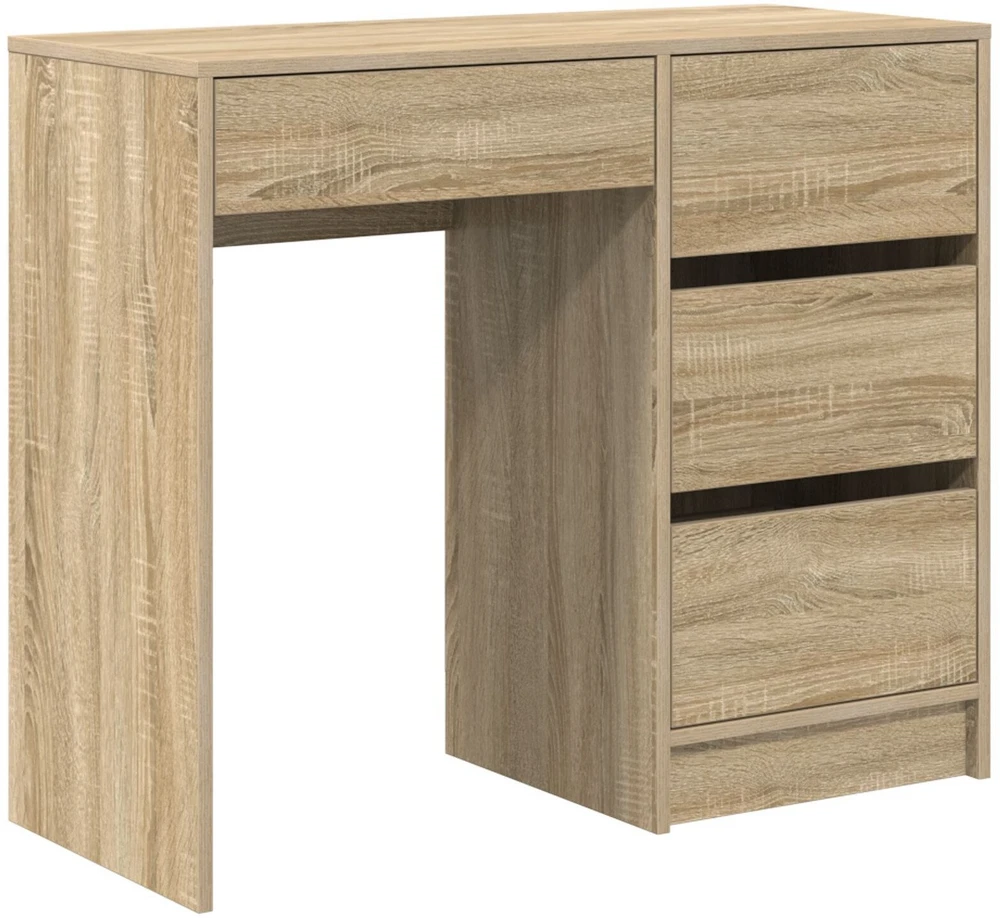 Stalas Sonoma ąžuolas Apdirbta mediena 90 x 37.5 x 75 cm