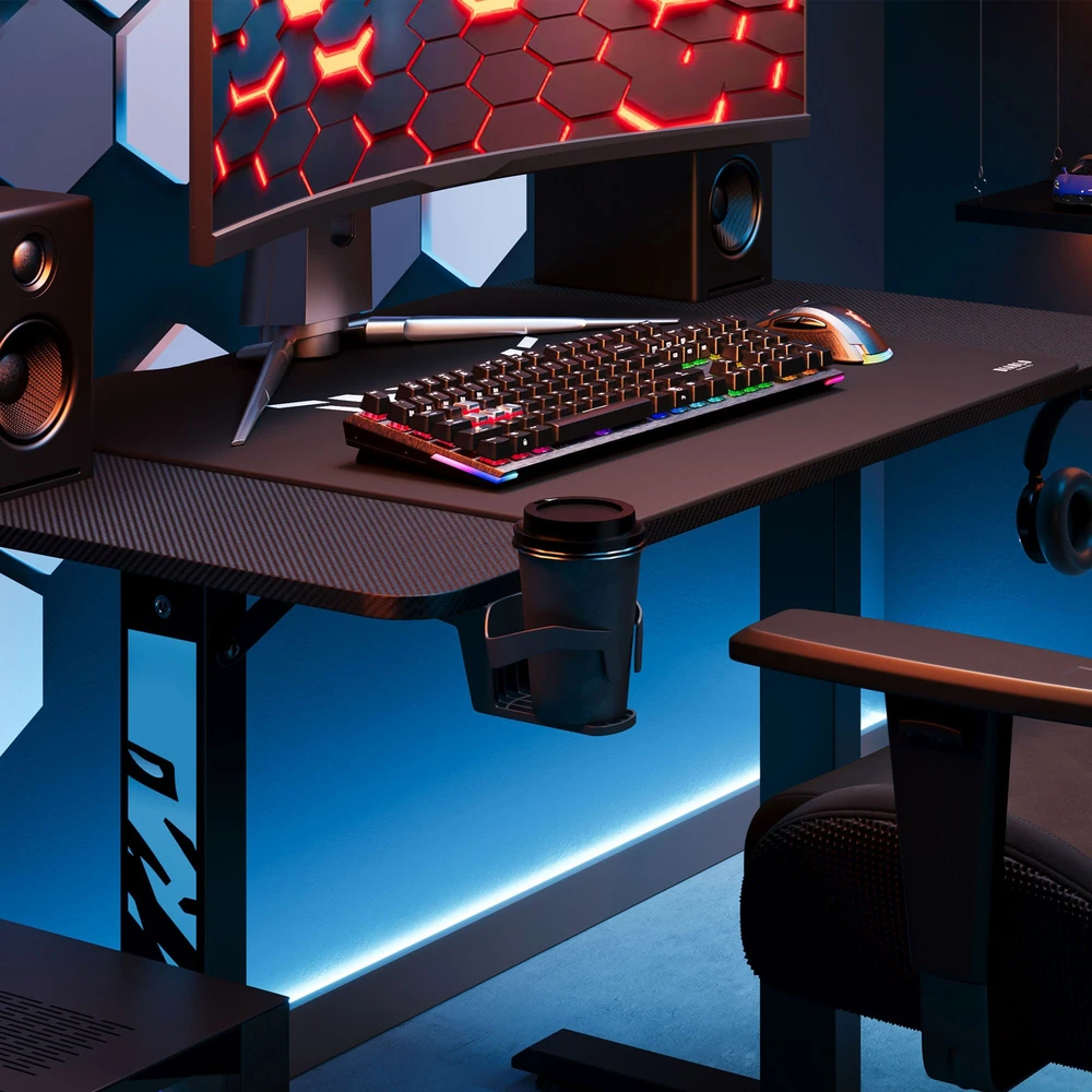 Diablo Chairs Diablo X-TENSIO 1100 Electric Desk juoda