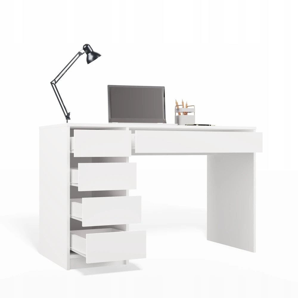 Duronic Arto rašomasis stalas Baltas 120 cm x 55 cm
