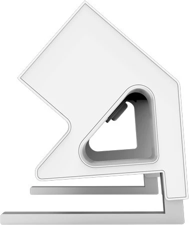 Fellowes biurko maitinimo modulis 1 lizdas, USB-A, USB-C balta