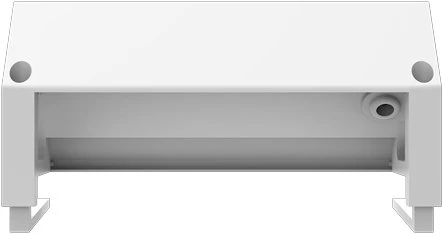 „Fellowes“ biuro modulis su 2 kištukiniais lizdais, USB-A, USB-C, baltas