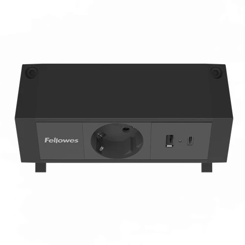 Fellowes biurko maitinimo modulis 1x lizdas, USB-A, USB-C