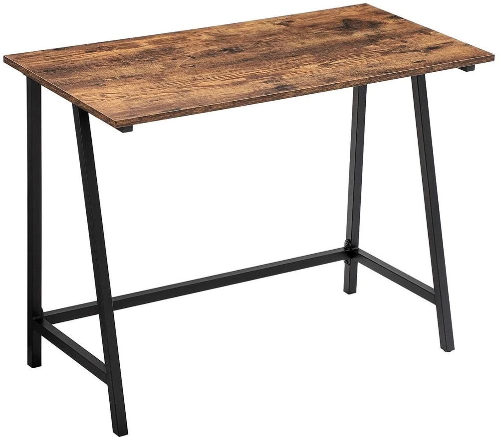 Hurtel Rašomasis stalas su metaliniu rėmu, 100 × 50 × 75 cm