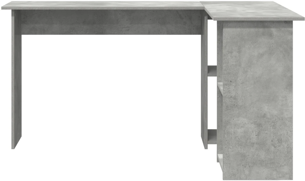 Stalas Betono pilka 142 x 102 x 73 cm Apdirbta mediena