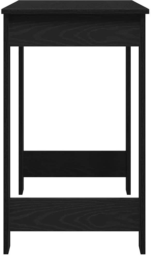 Rašomasis stalas, juodos spalvos, 100x45x75cm, apdirbta mediena