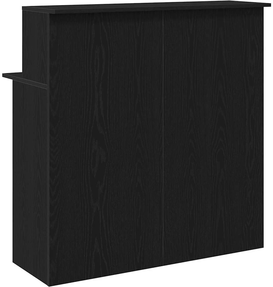 Registratūra Juoda 100x50x103,5 cm apdirbta mediena