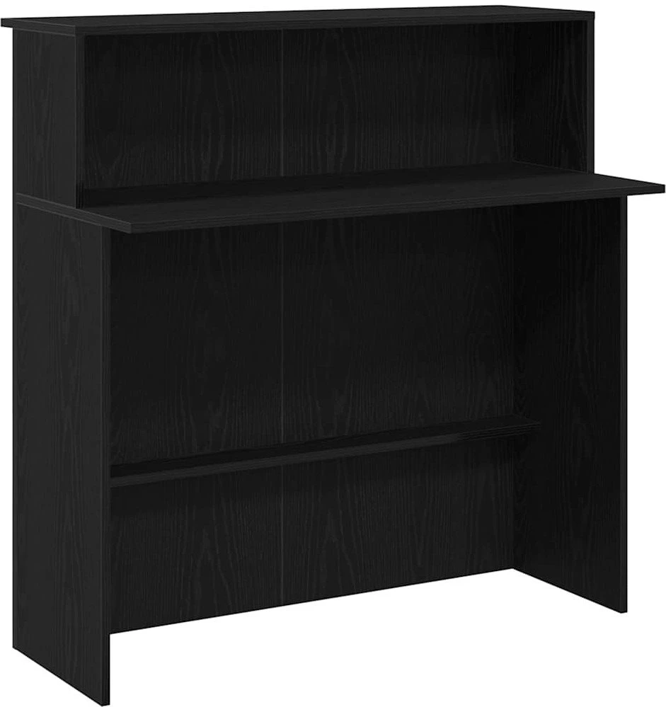 Registratūra Juoda 100x50x103,5 cm apdirbta mediena