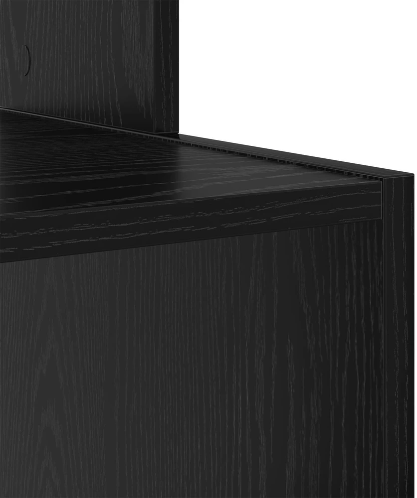 Stalas Juodas ąžuolas 106 x 41 x 88.5 cm Apdirbta mediena