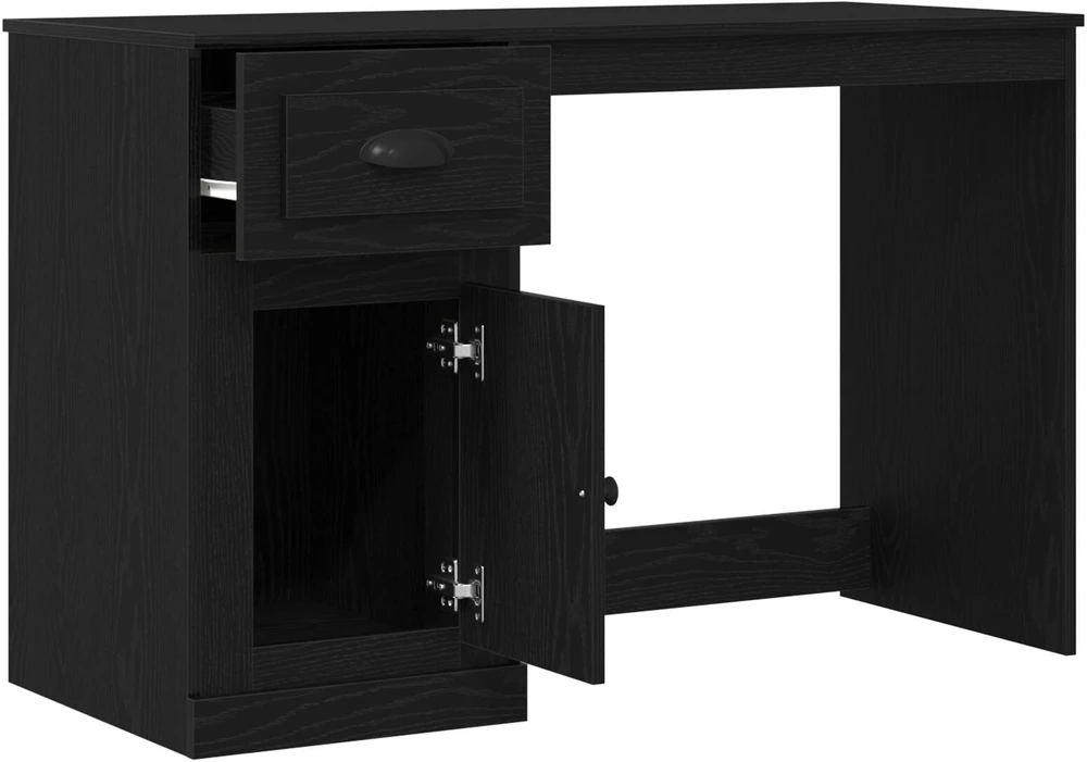 Stalas Juodas ąžuolas 50 x 115 x 75 cm Apdirbta mediena