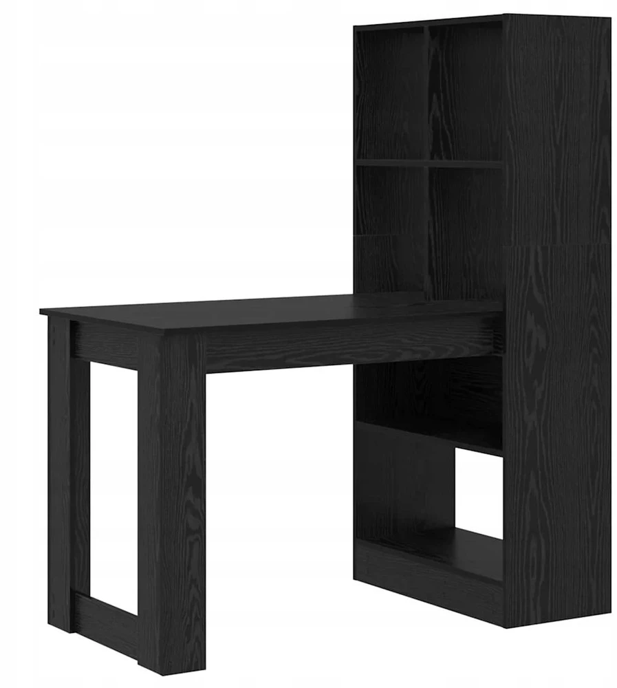 Stalas Juodas ąžuolas Apdirbta mediena 122 x 67 x 145 cm