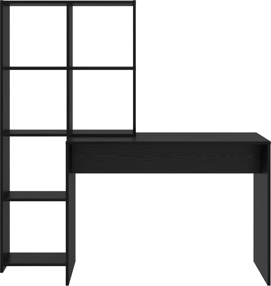 Stalas Juodas ąžuolas 138,5 x 55 x 143 cm Apdirbta mediena