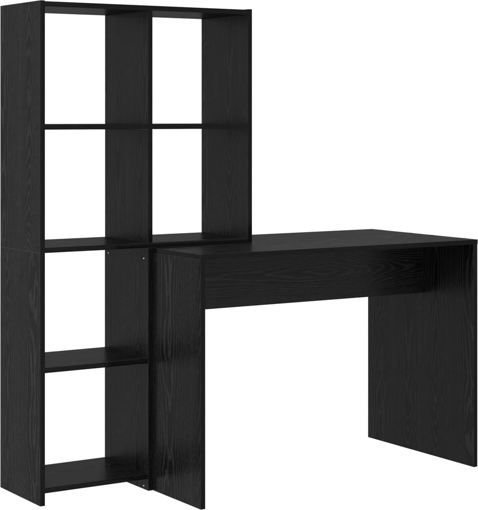 Stalas Juodas ąžuolas 138,5 x 55 x 143 cm Apdirbta mediena