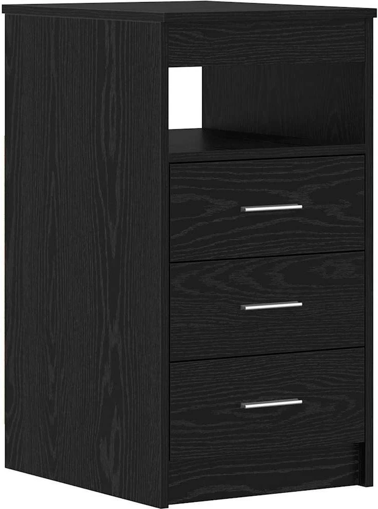 Stalas 2 vnt. Juodas ąžuolas 140 x 50 x 76 cm Apdirbta mediena