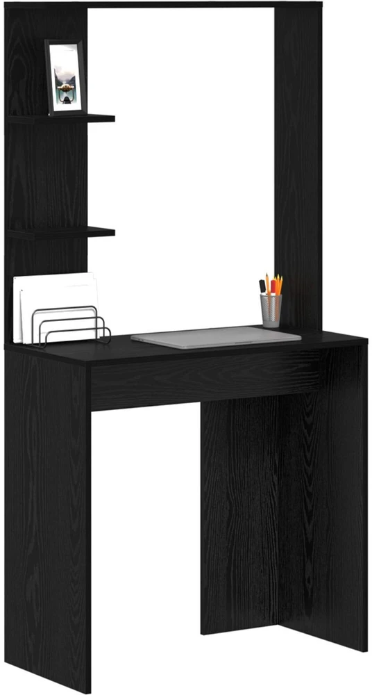 Stalas Juodas ąžuolas Apdirbta mediena 78,5 x 37 x 154,5 cm