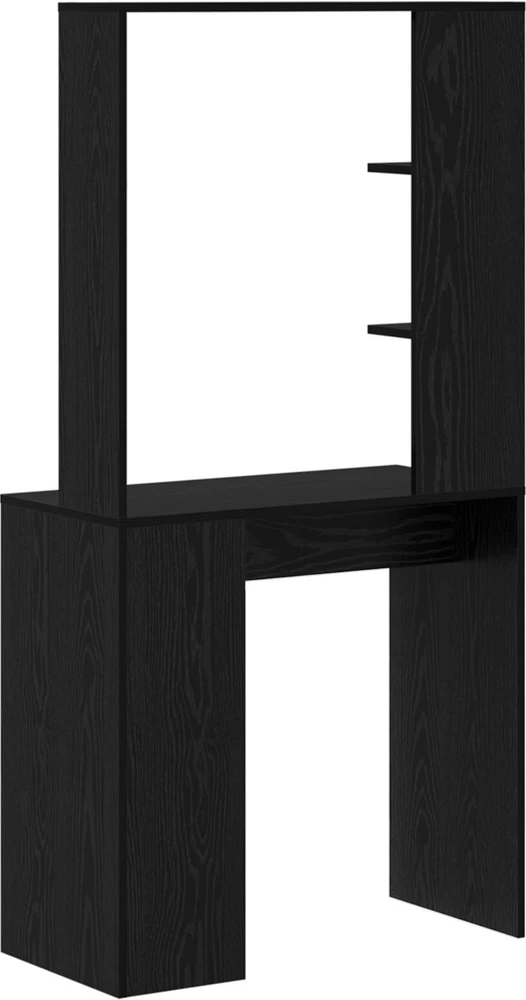 Stalas Juodas ąžuolas Apdirbta mediena 78,5 x 37 x 154,5 cm