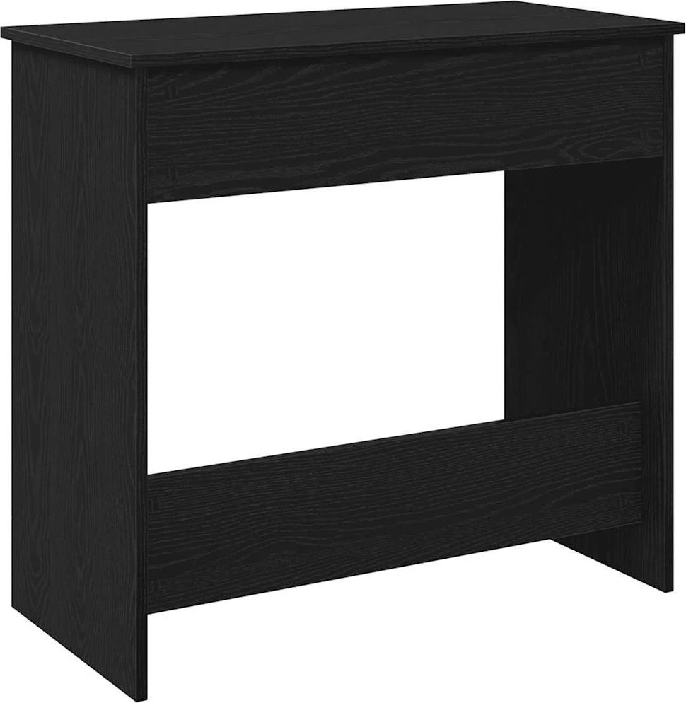 Rašomasis stalas, juodos spalvos, 80x40x75cm, MDP