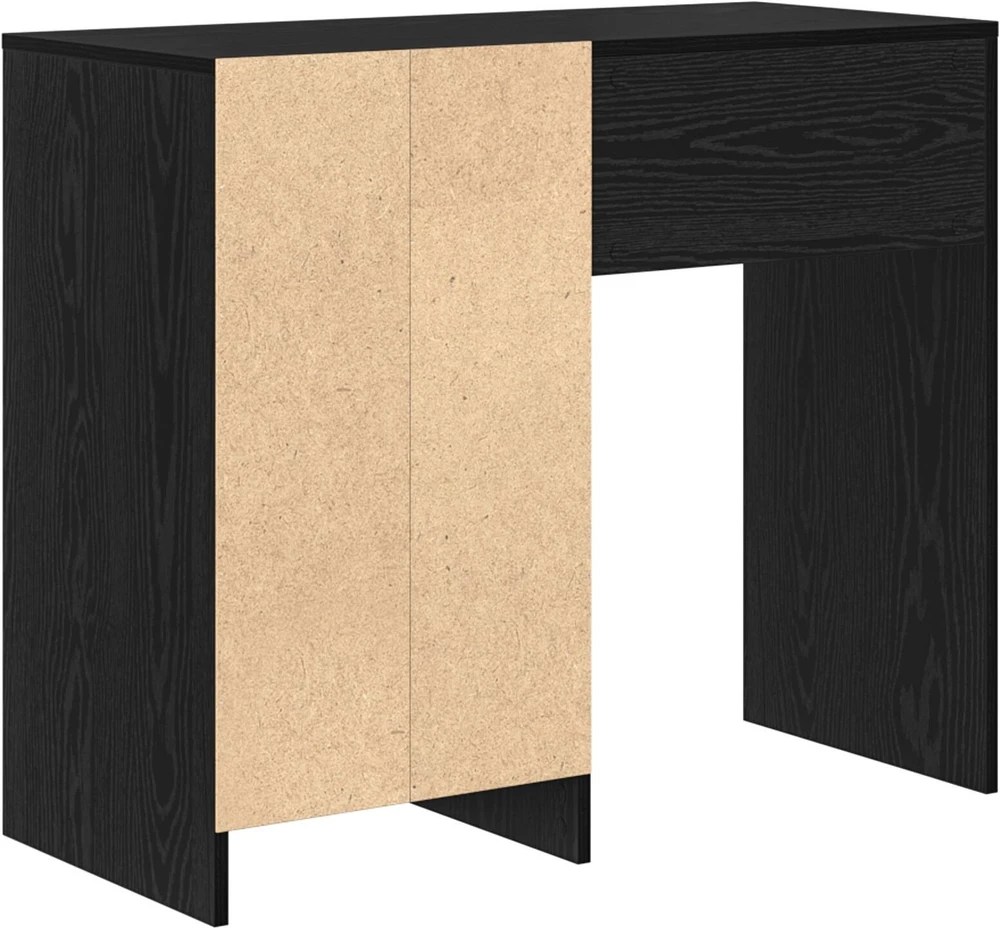 Stalas Juodas ąžuolas Apdirbta mediena 90 x 37.5 x 75 cm