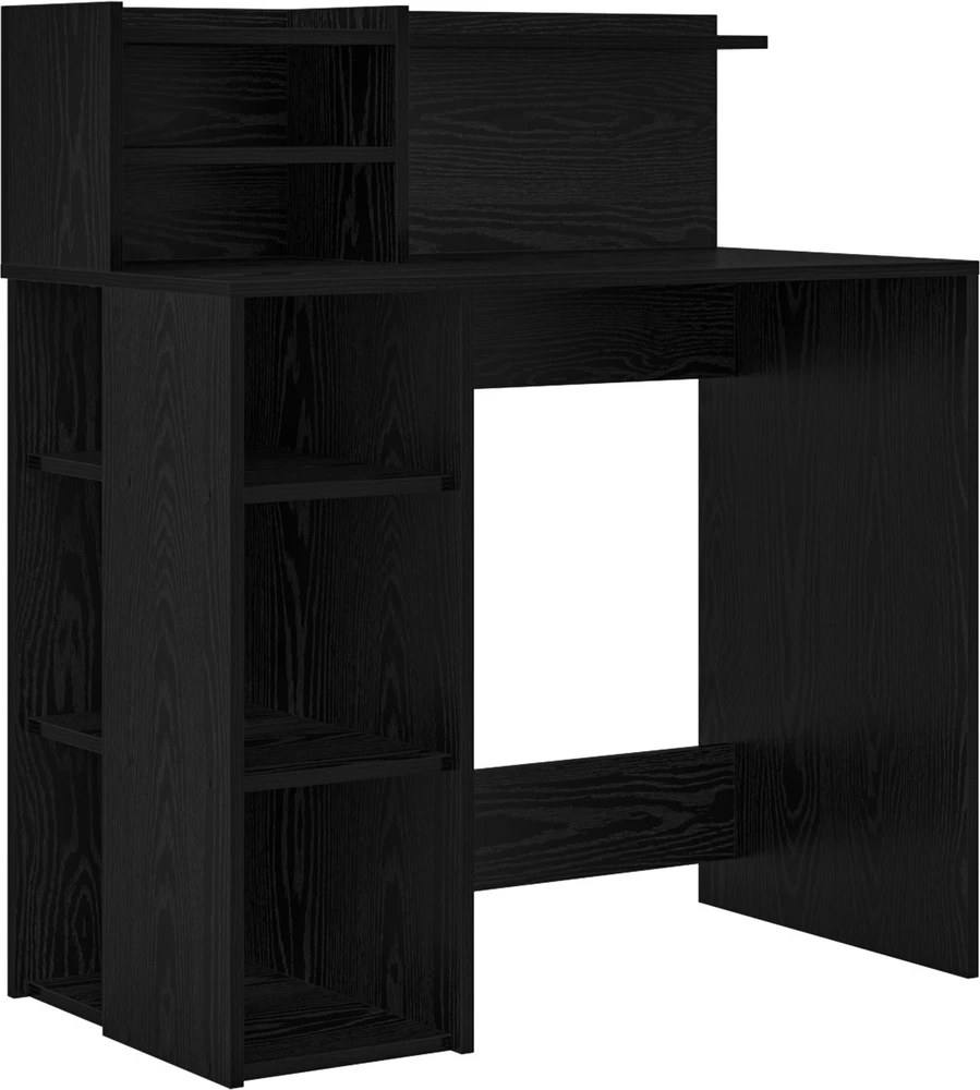 Stalas Juodas ąžuolas Apdirbta mediena 90 x 48 x 101,5 cm