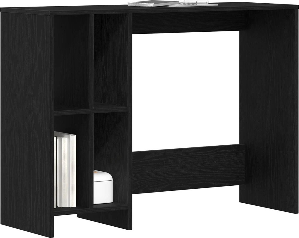 Stalas Juodas ąžuolas Apdirbta mediena 102,5 x 35 x 75 cm