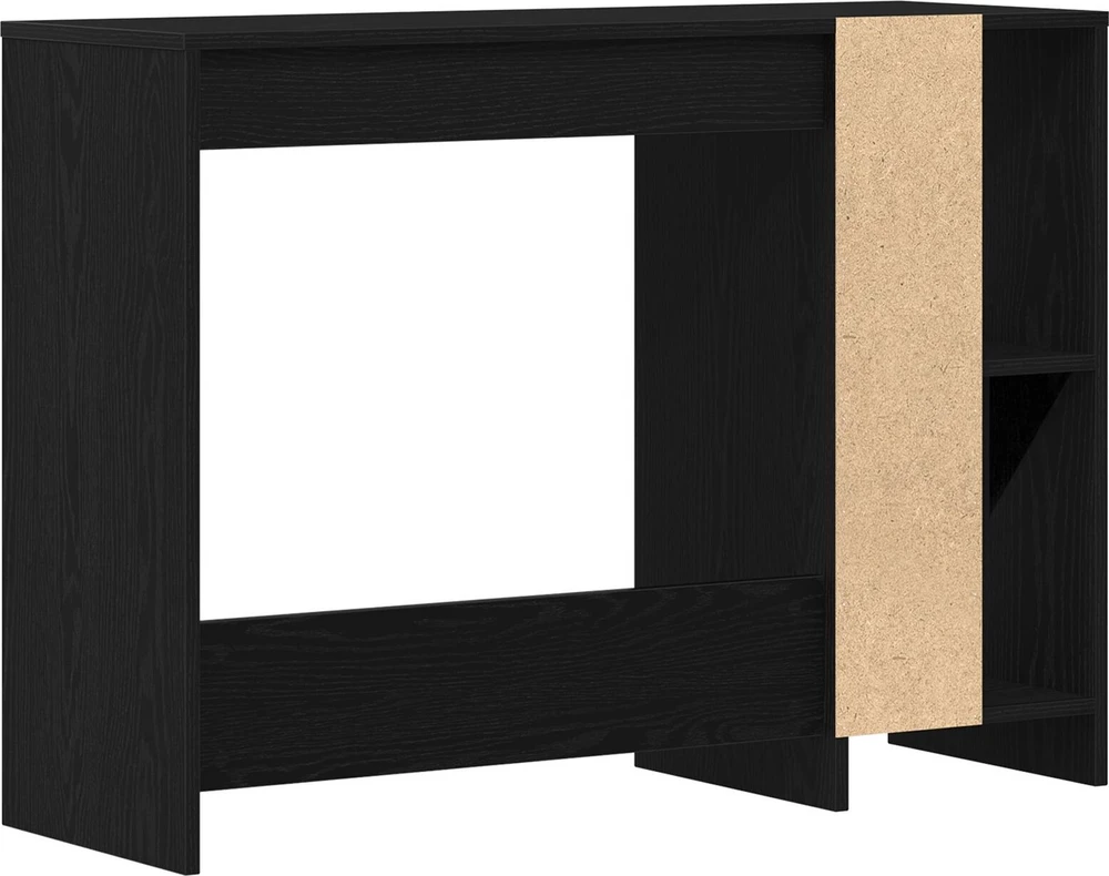 Stalas Juodas ąžuolas Apdirbta mediena 102,5 x 35 x 75 cm