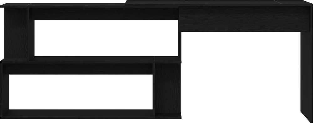 Stalas Juodas ąžuolas Apdirbta mediena 200 x 50 x 76 cm