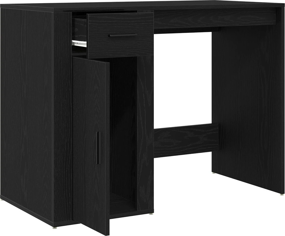 Stalas Juodas ąžuolas 100 x 49 x 74 cm Apdirbta mediena