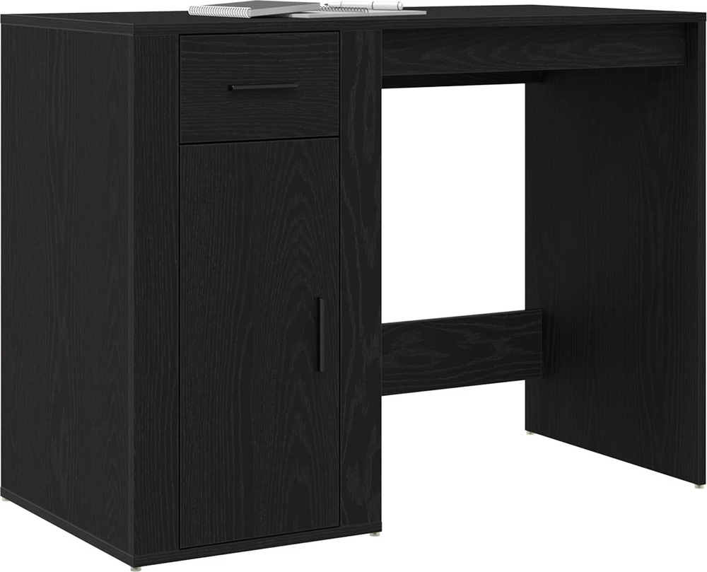 Stalas Juodas ąžuolas 100 x 49 x 74 cm Apdirbta mediena