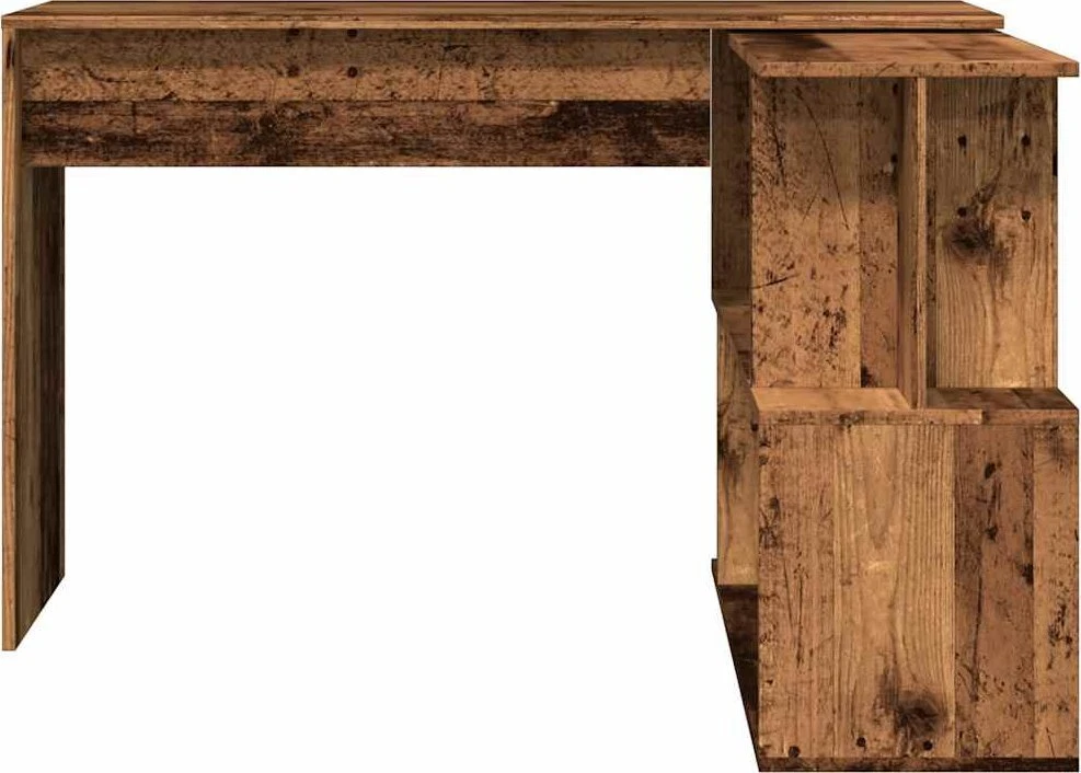 kampinis rašomasis stalas Senas medis 200,5x50x76 cm