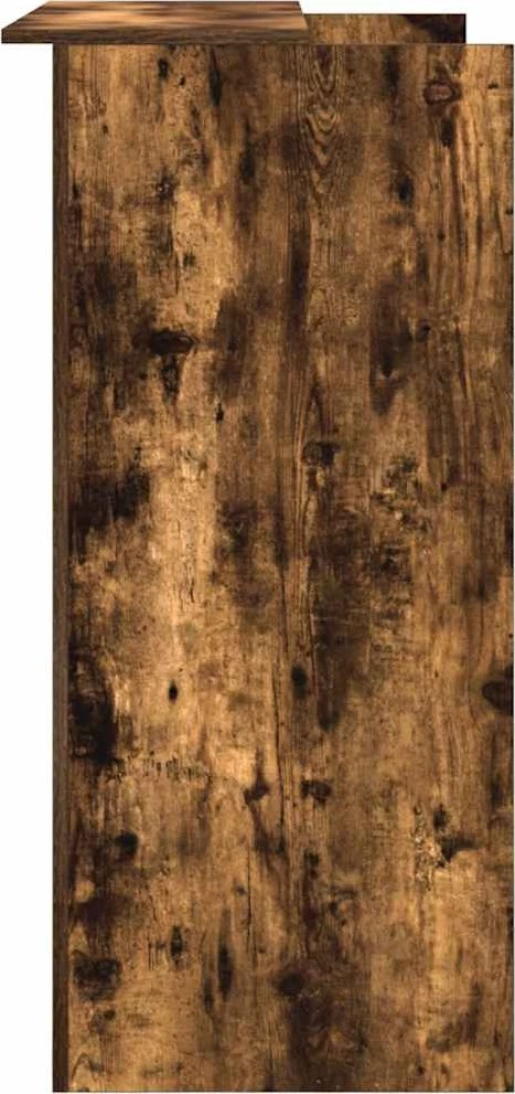 Registratūra, dūminio ąžuolo, 100x50x103,5 cm, apdirbta mediena