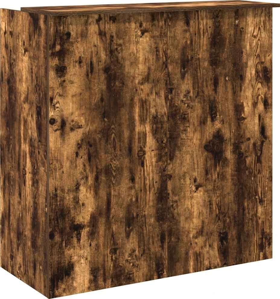 Registratūra, dūminio ąžuolo, 100x50x103,5 cm, apdirbta mediena