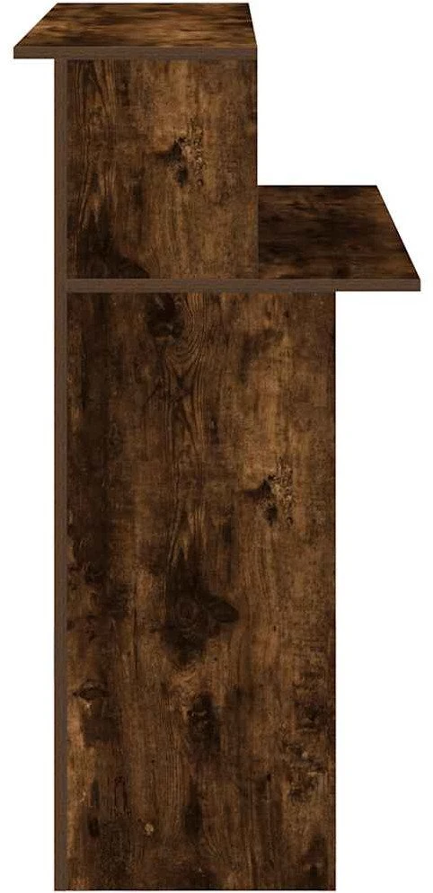 Registratūra, dūminio ąžuolo, 100x50x103,5 cm, apdirbta mediena