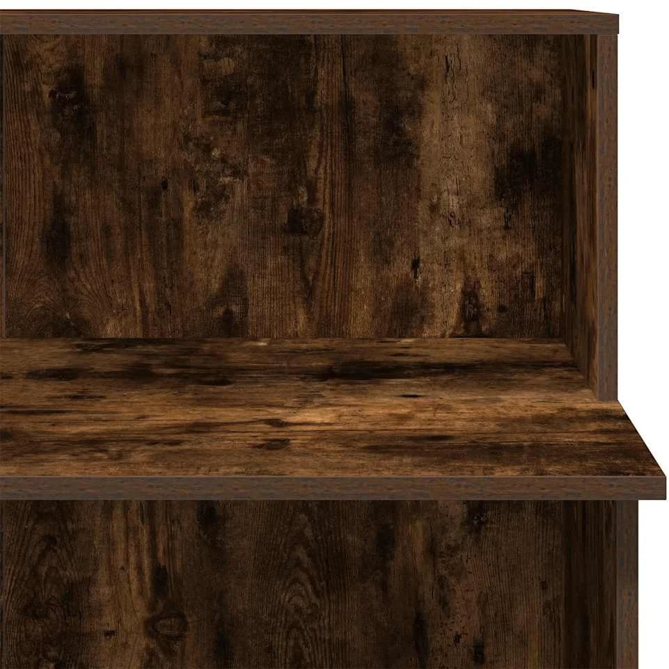Registratūra, dūminio ąžuolo, 100x50x103,5 cm, apdirbta mediena