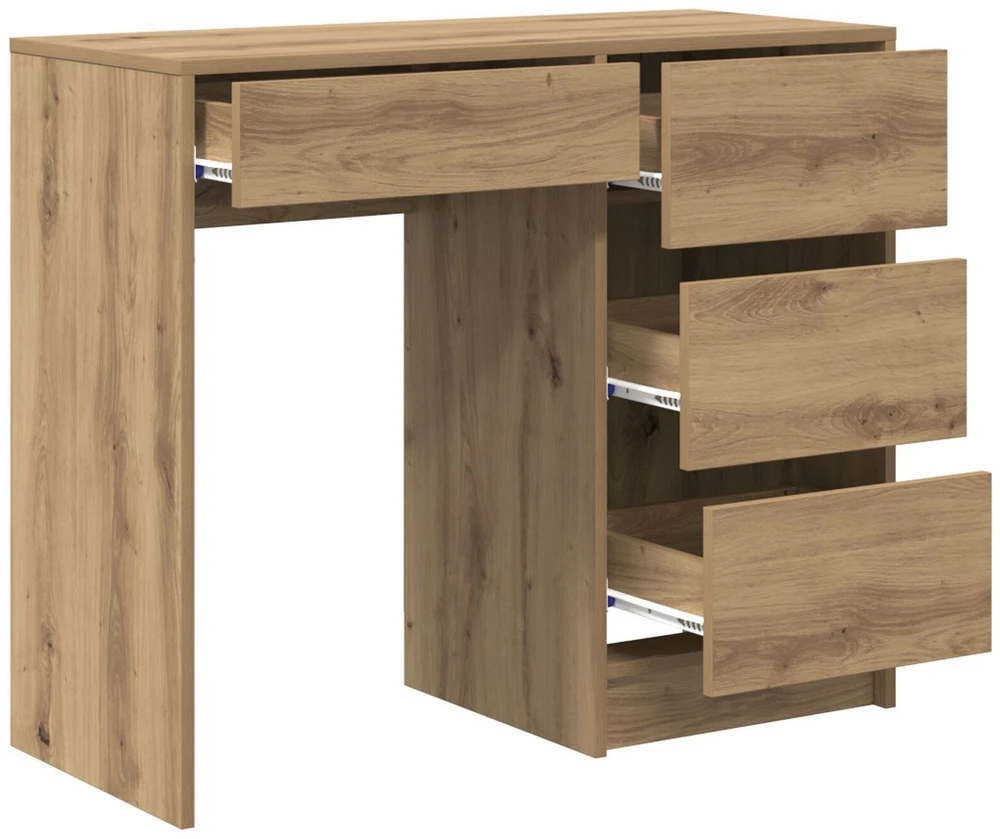 Stalas Amatininkų ąžuolas Apdirbta mediena 90 x 37.5 x 75 cm