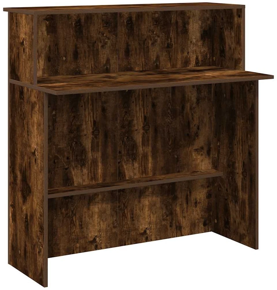 Registratūra, dūminio ąžuolo, 100x50x103,5 cm, apdirbta mediena