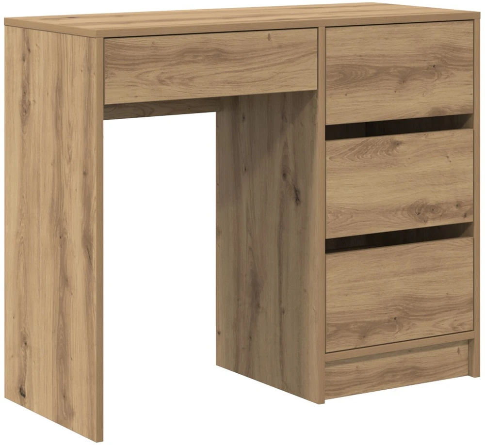 Stalas Amatininkų ąžuolas Apdirbta mediena 90 x 37.5 x 75 cm