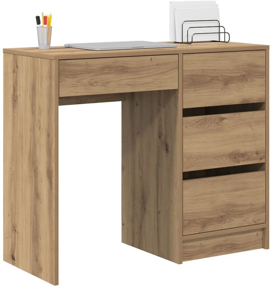 Stalas Amatininkų ąžuolas Apdirbta mediena 90 x 37.5 x 75 cm