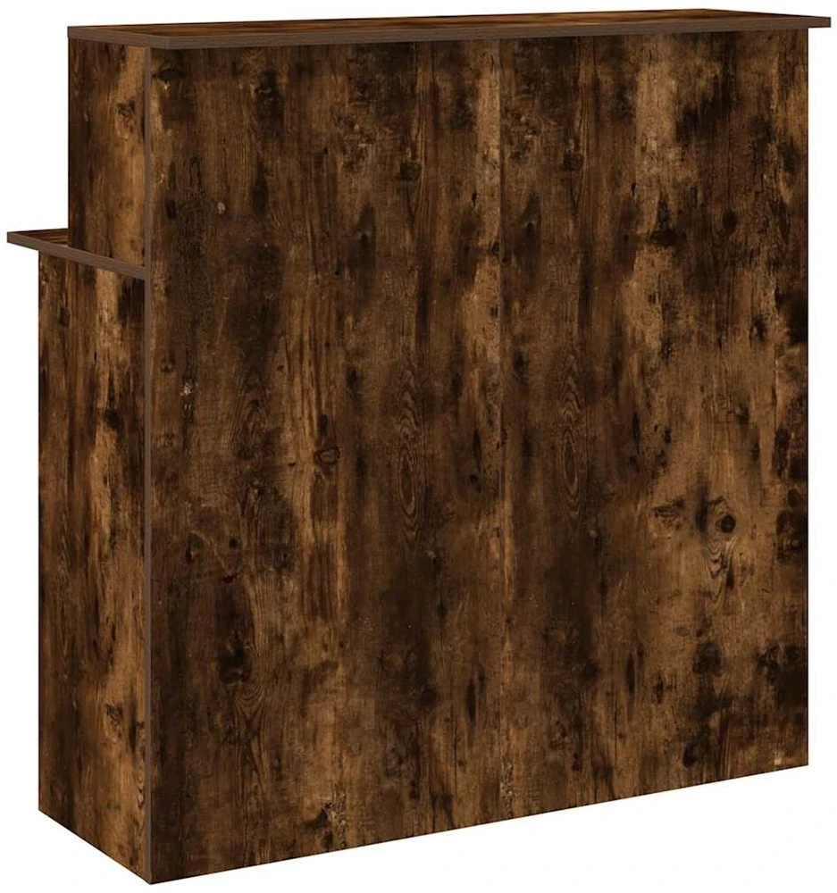 Registratūra, dūminio ąžuolo, 100x50x103,5 cm, apdirbta mediena
