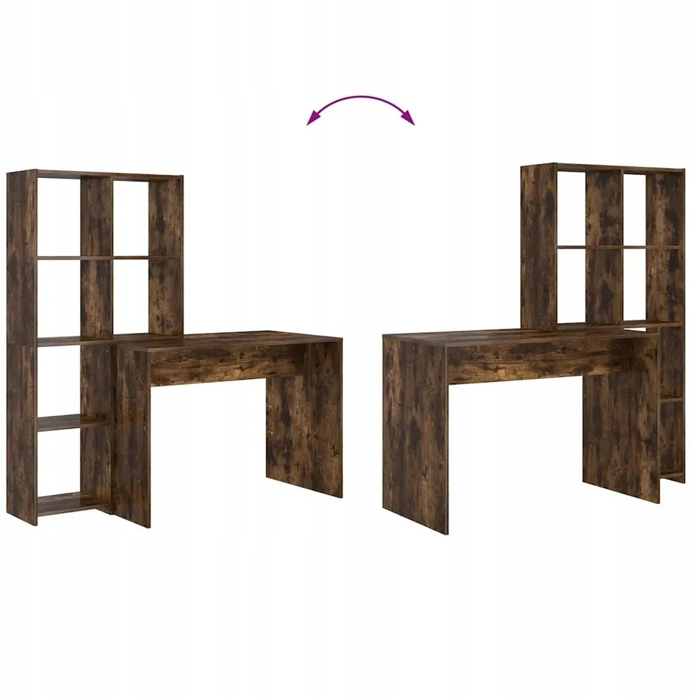Stalas Rūkyta ąžuolas 138,5 x 55 x 143 cm Apdirbta mediena