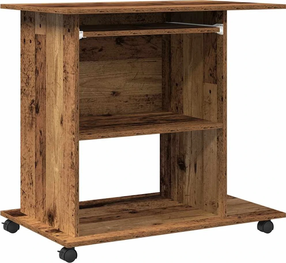Kompiuterio stalas Senas medis 80x50x75 cm Engineered Wood