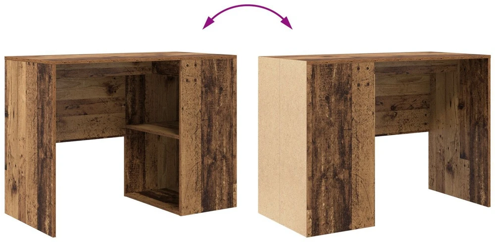 Stalas Senovinis medis Apdirbta mediena 102 x 50 x 75 cm