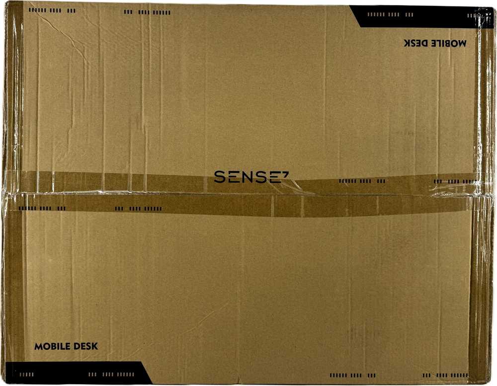 Biurko SENSE7 biurko mobilne Balta 70 cm x 52 cm Baltas
